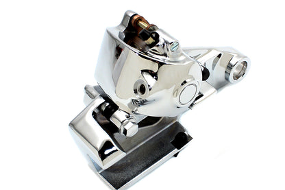 Chrome Rear Caliper with Bracket