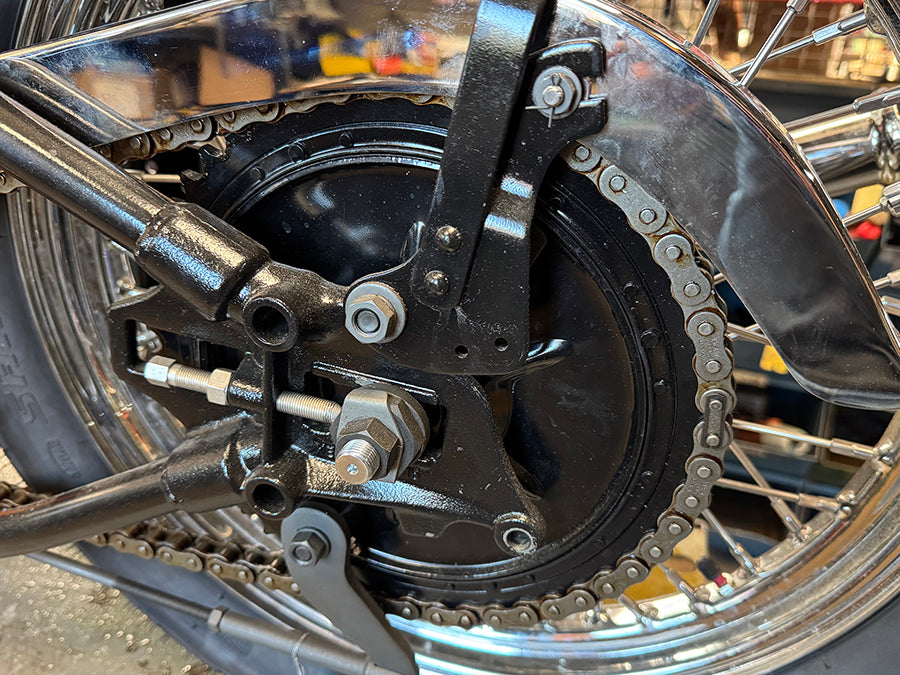Rear Mechanical Brake Drum Kit Black