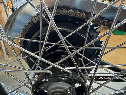 Rear Mechanical Brake Drum Kit Black