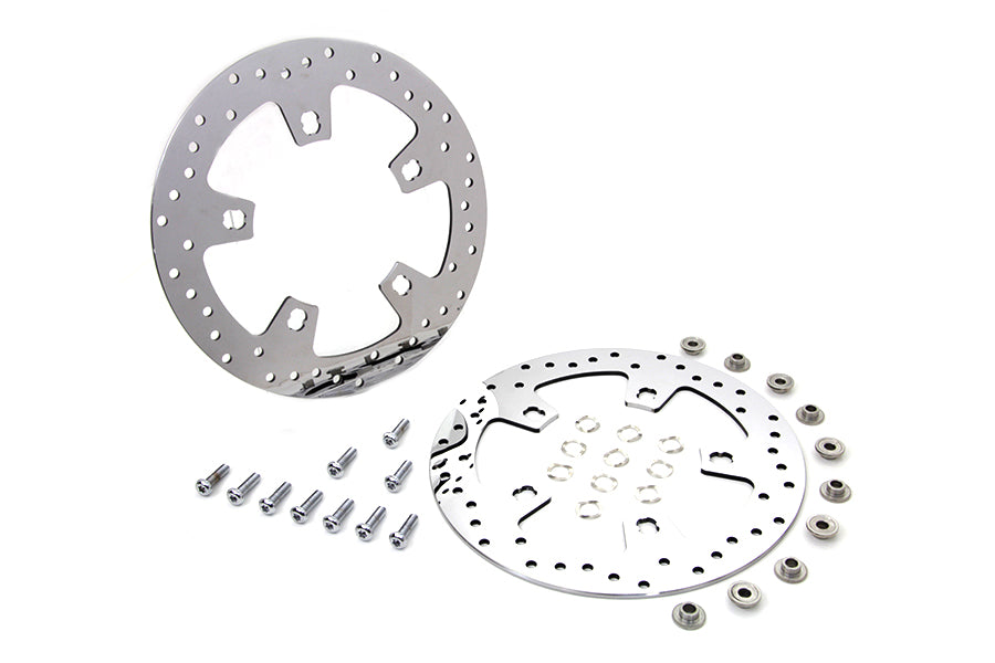 Duro 11.8 Front Brake Disc Set Polished