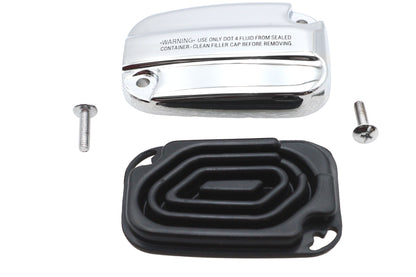 Handlebar Master Cylinder Cover Chrome