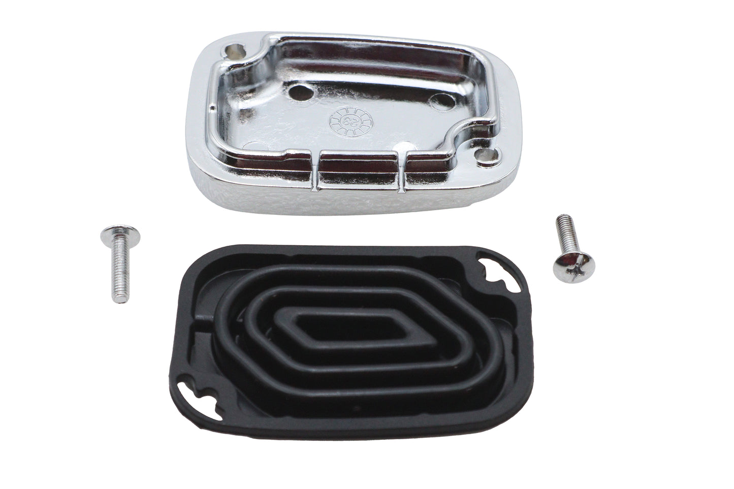 Handlebar Master Cylinder Cover Chrome