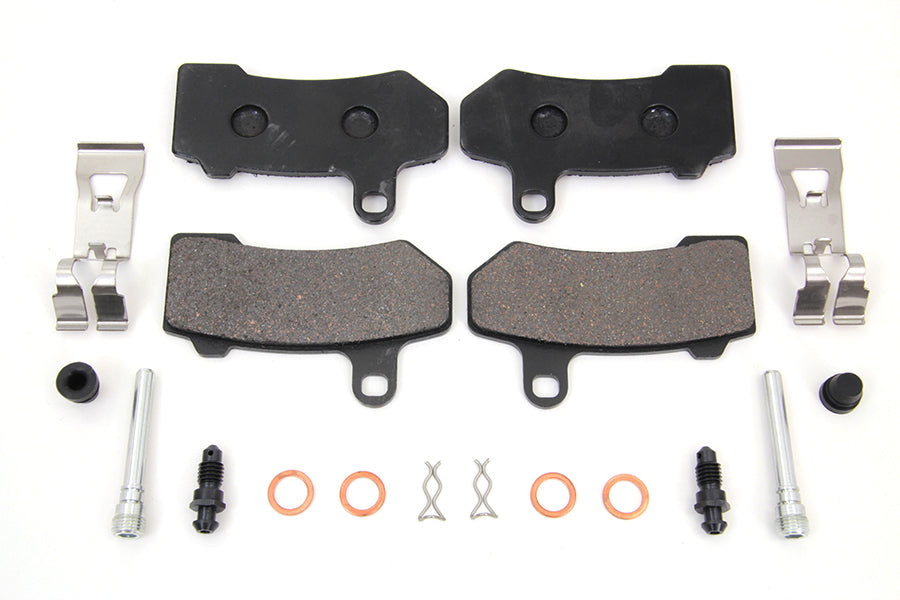 Duro Front Brake Pad Pin Kit Zinc