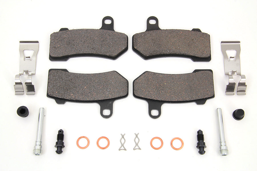 Duro Front Brake Pad Pin Kit Zinc