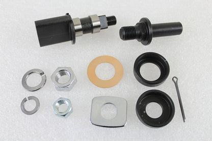 Rear Mechanical Brake Parts Kit Chrome