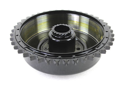 Rear Brake Drum Black with Sprocket