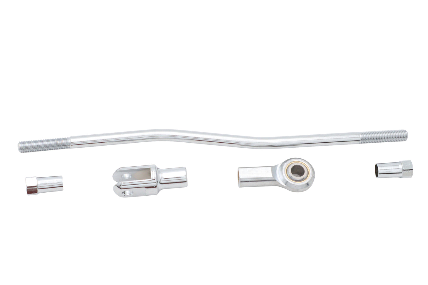 Front Mechanical Brake Rod Kit Chrome