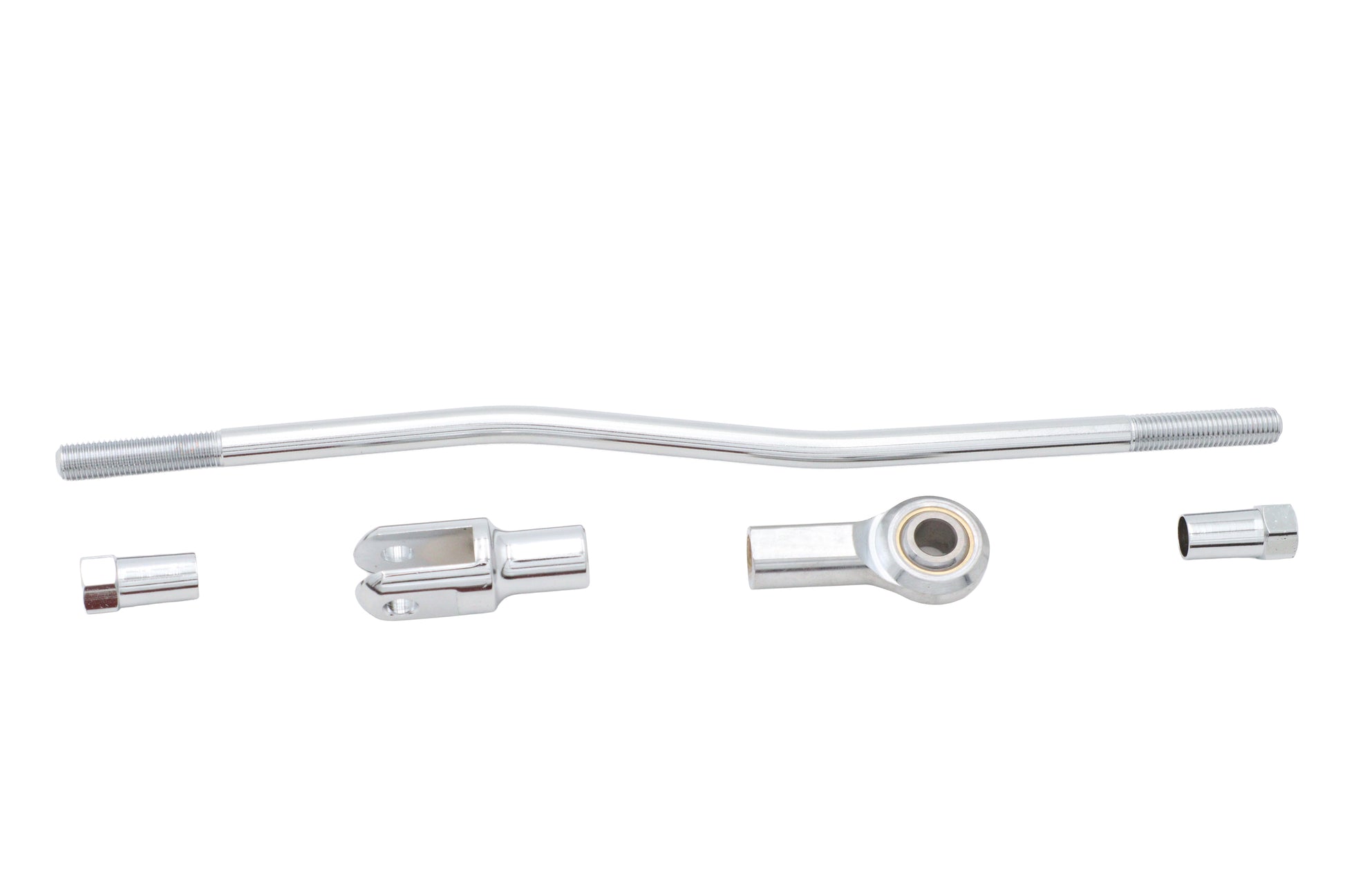 Front Mechanical Brake Rod Kit Chrome