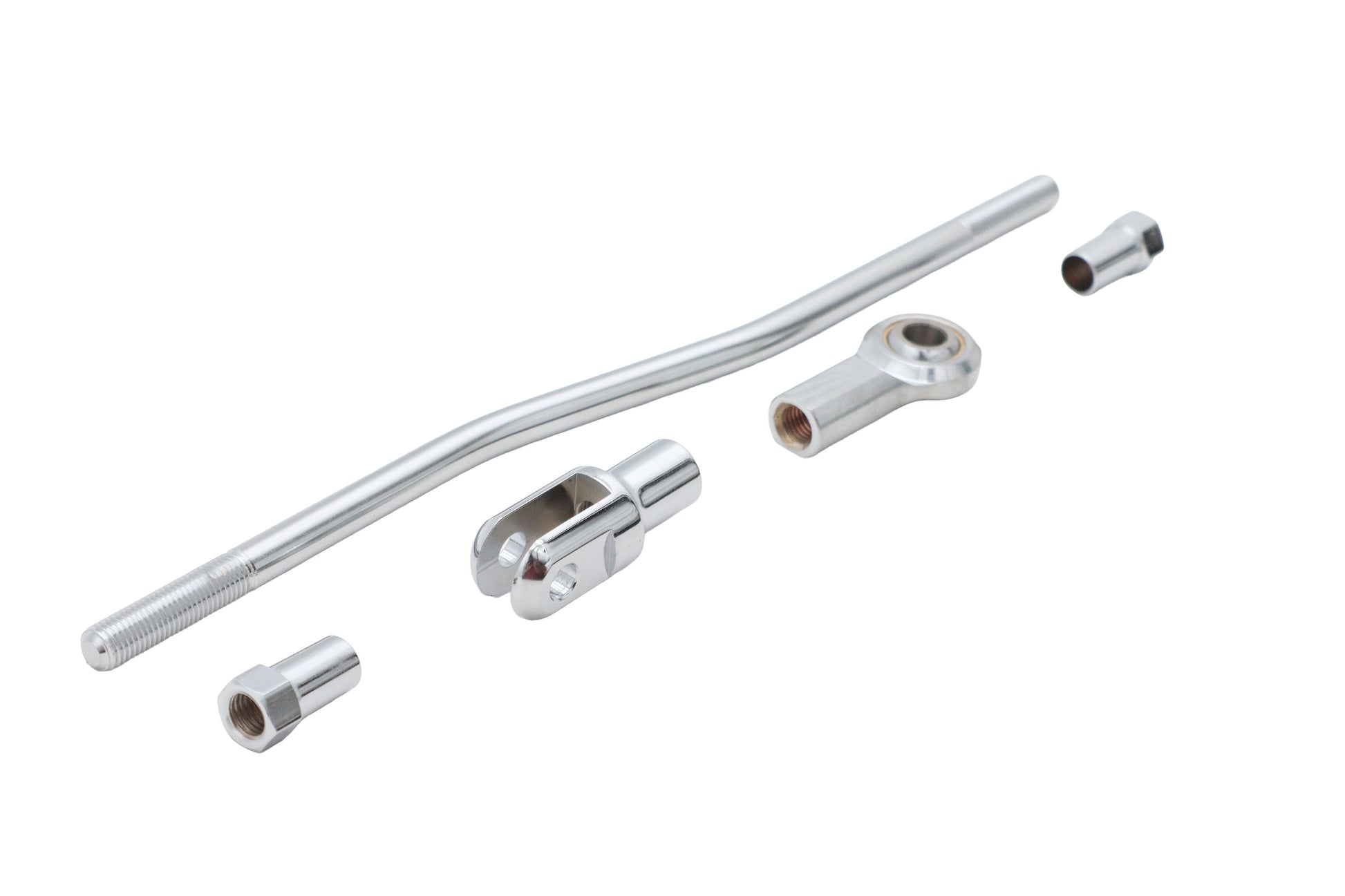 Front Mechanical Brake Rod Kit Chrome