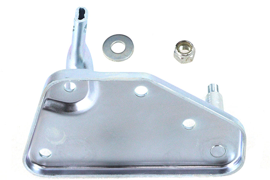 Rear Brake Pedal Mount Plate Zinc