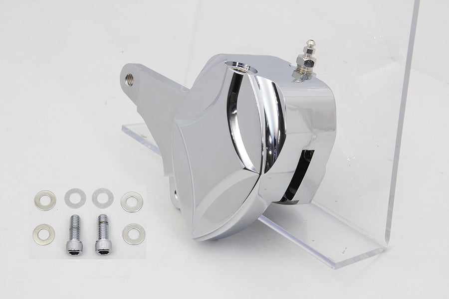 Chrome Billet Front 2 Piston Caliper with Bracket