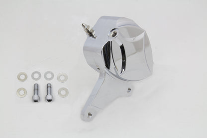 Chrome Billet Front 2 Piston Caliper with Bracket