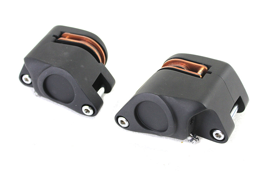 Black Front 1 Piston Caliper Set