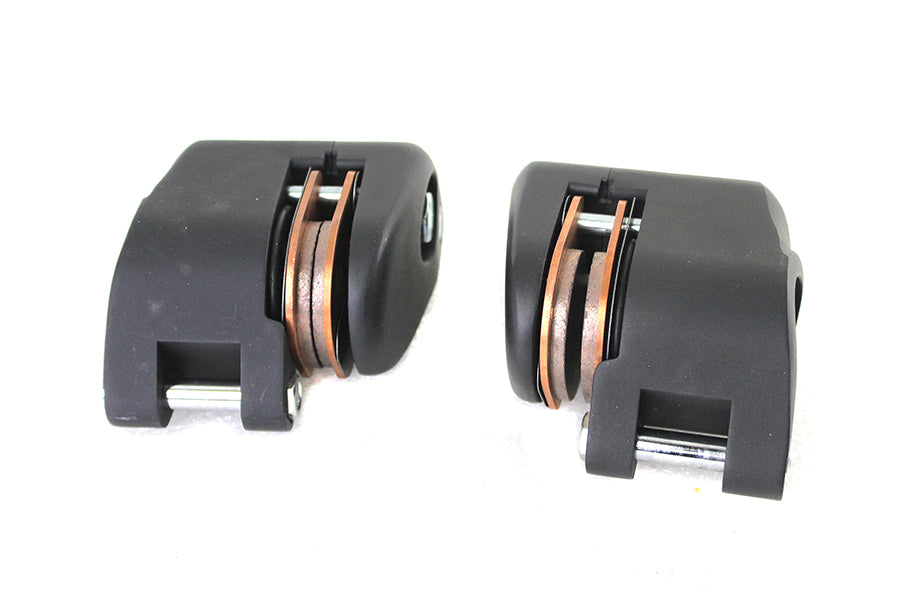 Black Front 1 Piston Caliper Set