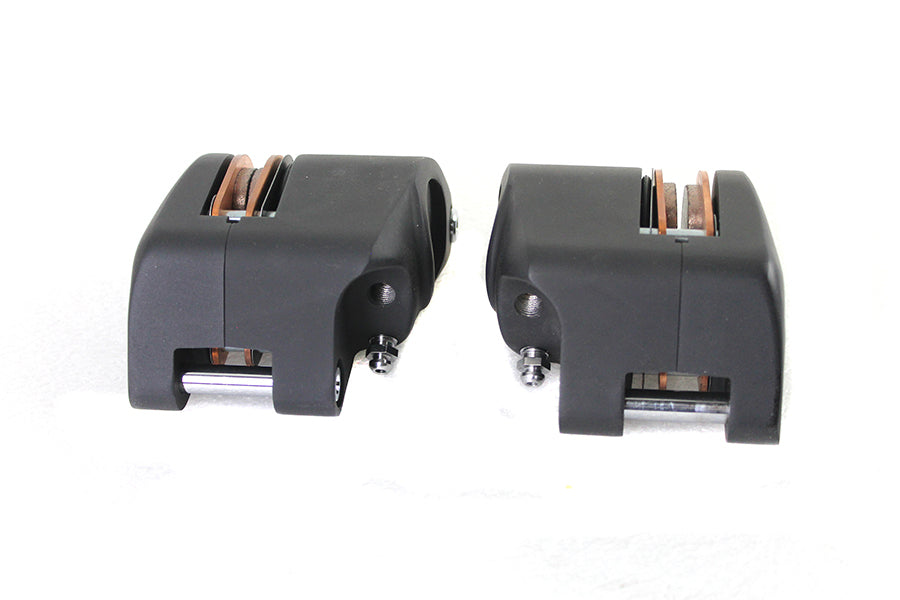Black Front 1 Piston Caliper Set