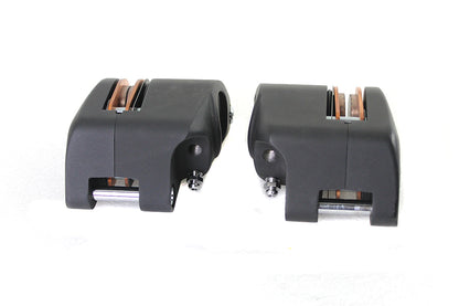 Black Front 1 Piston Caliper Set