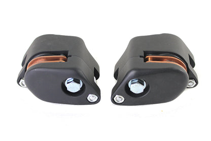 Black Front 1 Piston Caliper Set