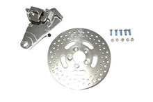 Chrome Rear Single Piston Caliper and 11-1/2 Disc Kit