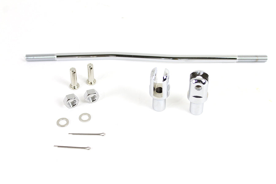 Front Mechanical Brake Rod Kit Chrome