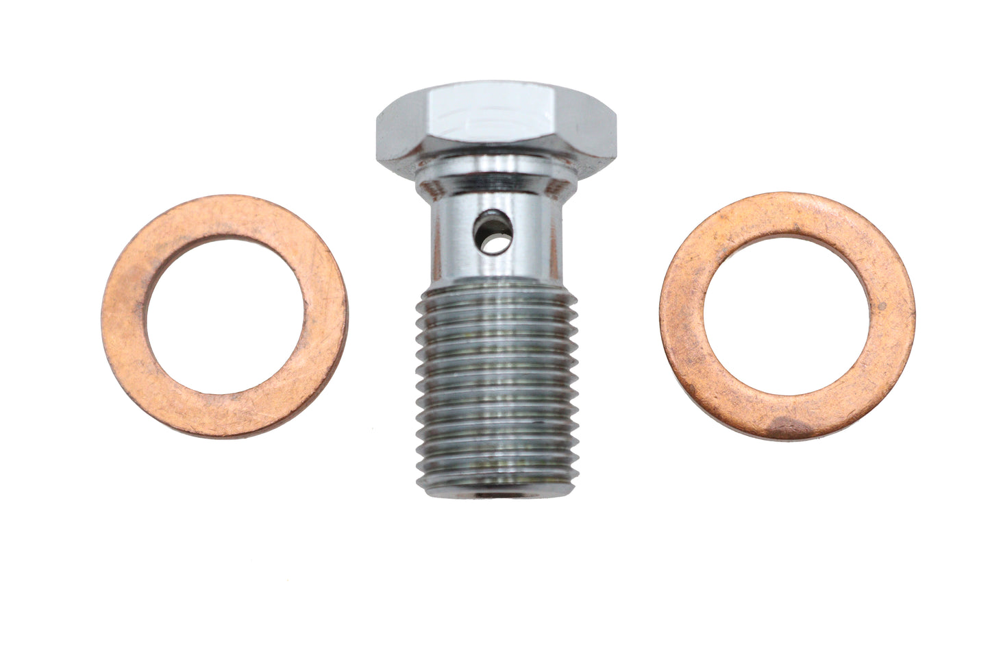 Brake Hose Banjo with Crush Washers