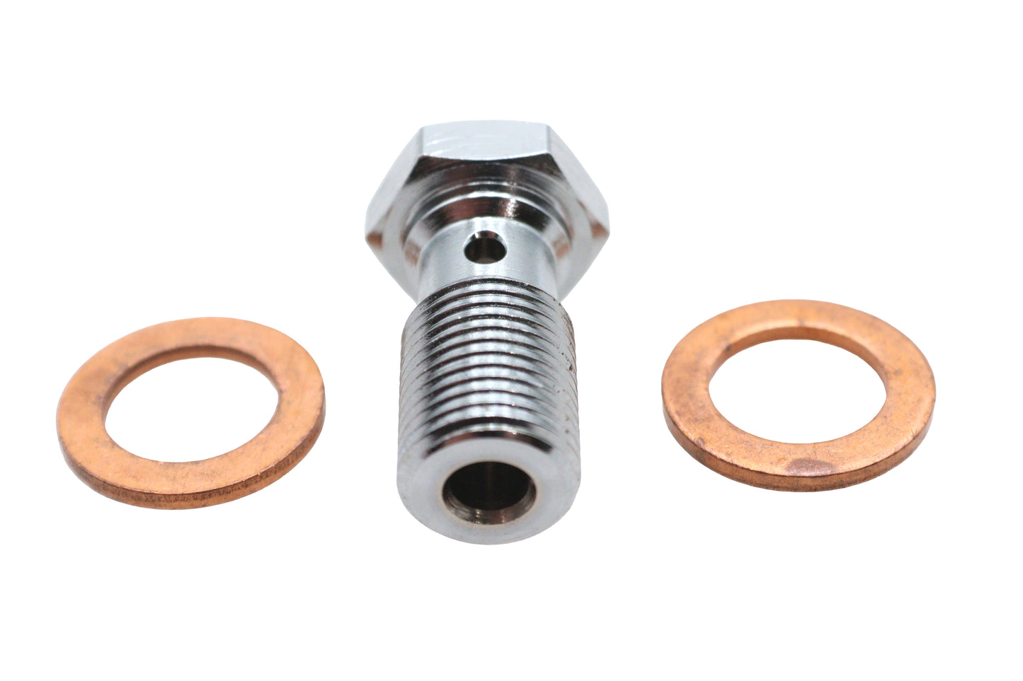 Brake Hose Banjo with Crush Washers
