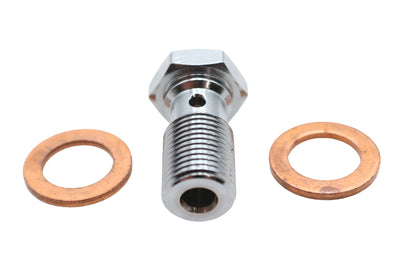 Brake Hose Banjo with Crush Washers