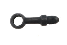 Black 12mm Banjo Brake Hose Fitting Straight