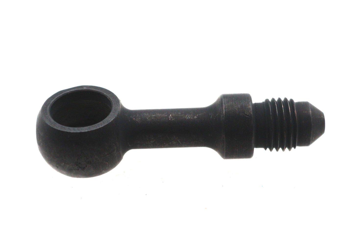 Black 12mm Banjo Brake Hose Fitting Straight