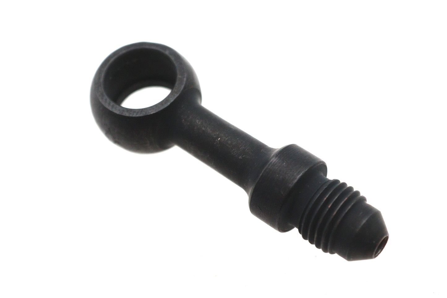 Black 12mm Banjo Brake Hose Fitting Straight
