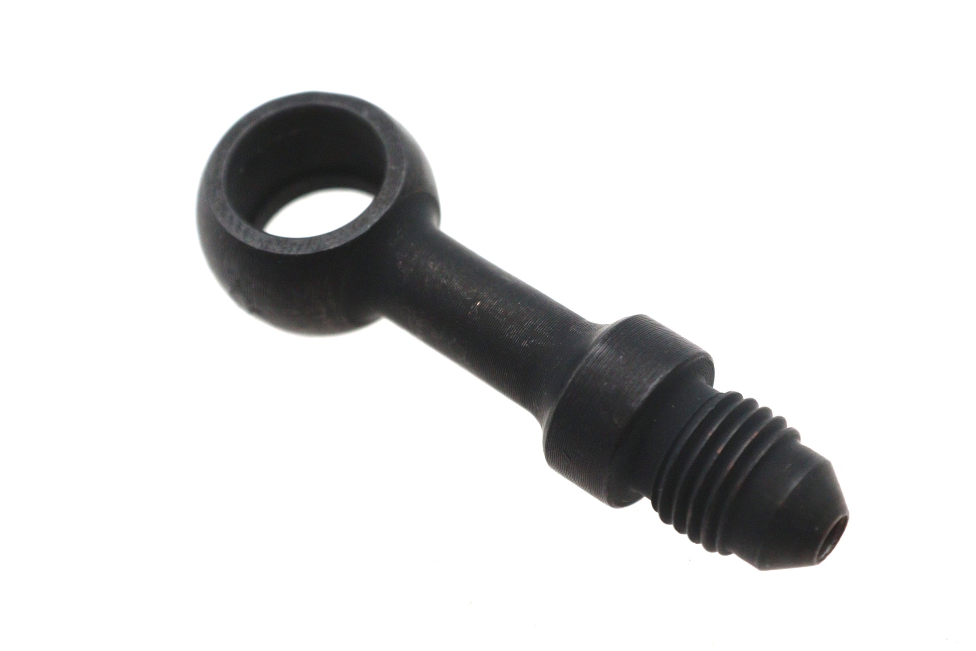 Black 12mm Banjo Brake Hose Fitting Straight