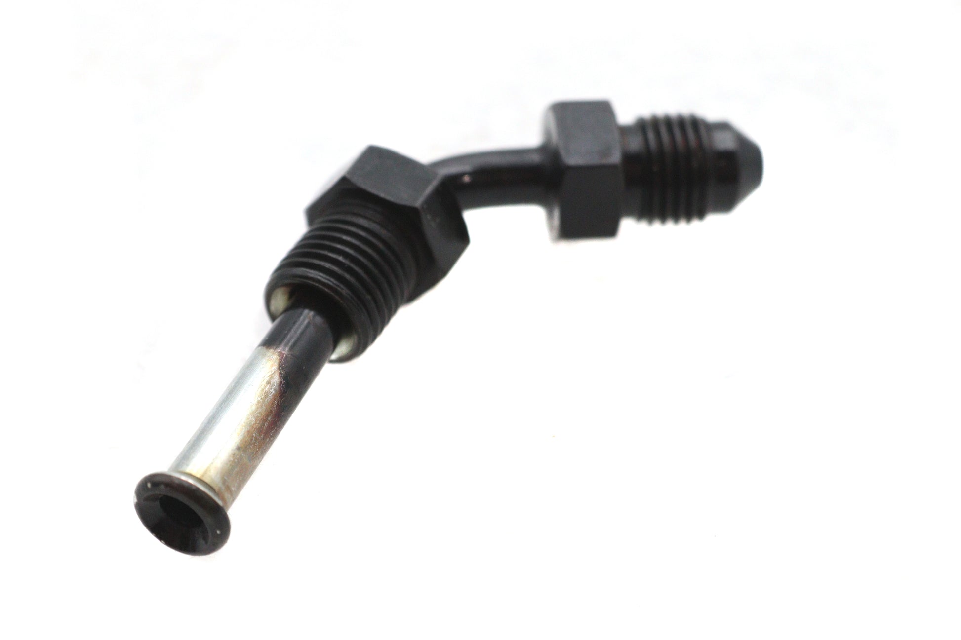 Black Brake Hose Adapter Fitting 60°
