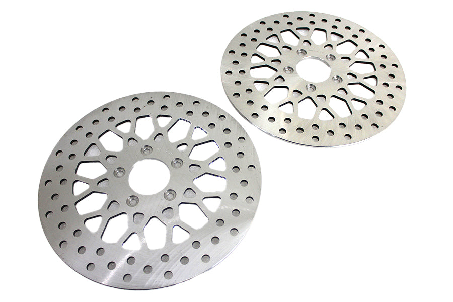 Duro 11.8 Front Brake Disc Set X-Spoke Style