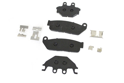Duro Semi-Metallic Front and Rear Brake Pad Set