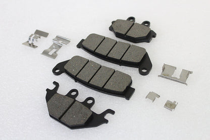 Duro Semi-Metallic Front and Rear Brake Pad Set
