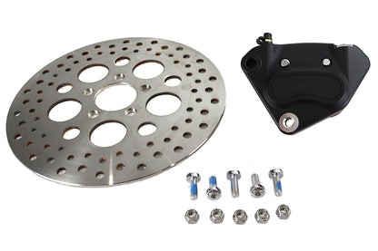 11.5 Black Front Caliper Kit