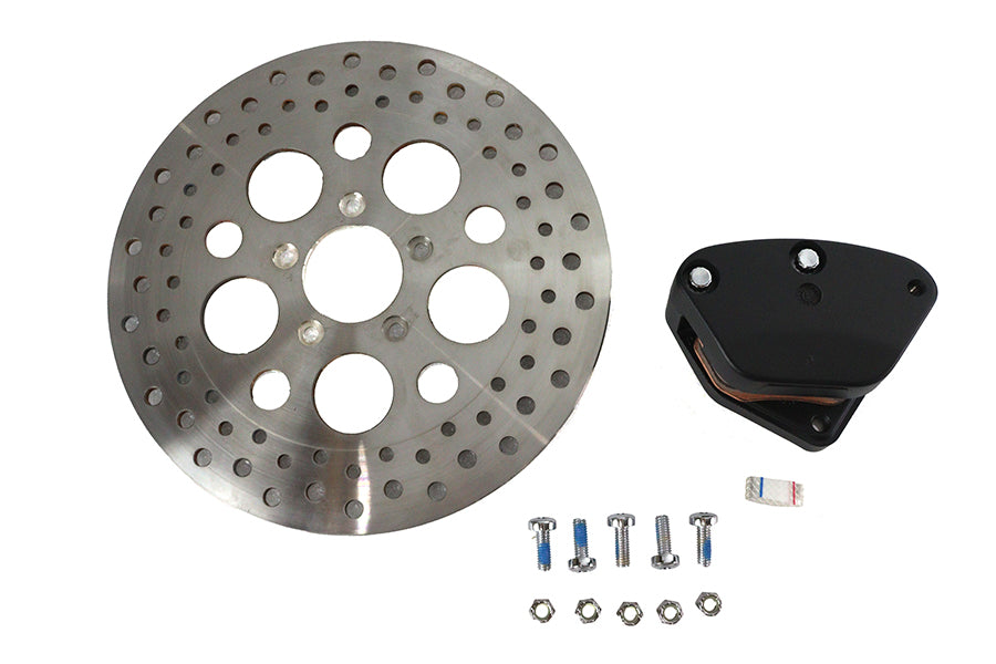 11.5 Black Front Caliper Kit