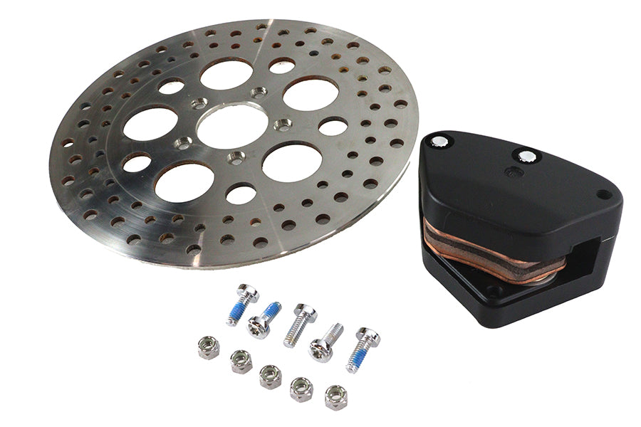 11.5 Black Front Caliper Kit