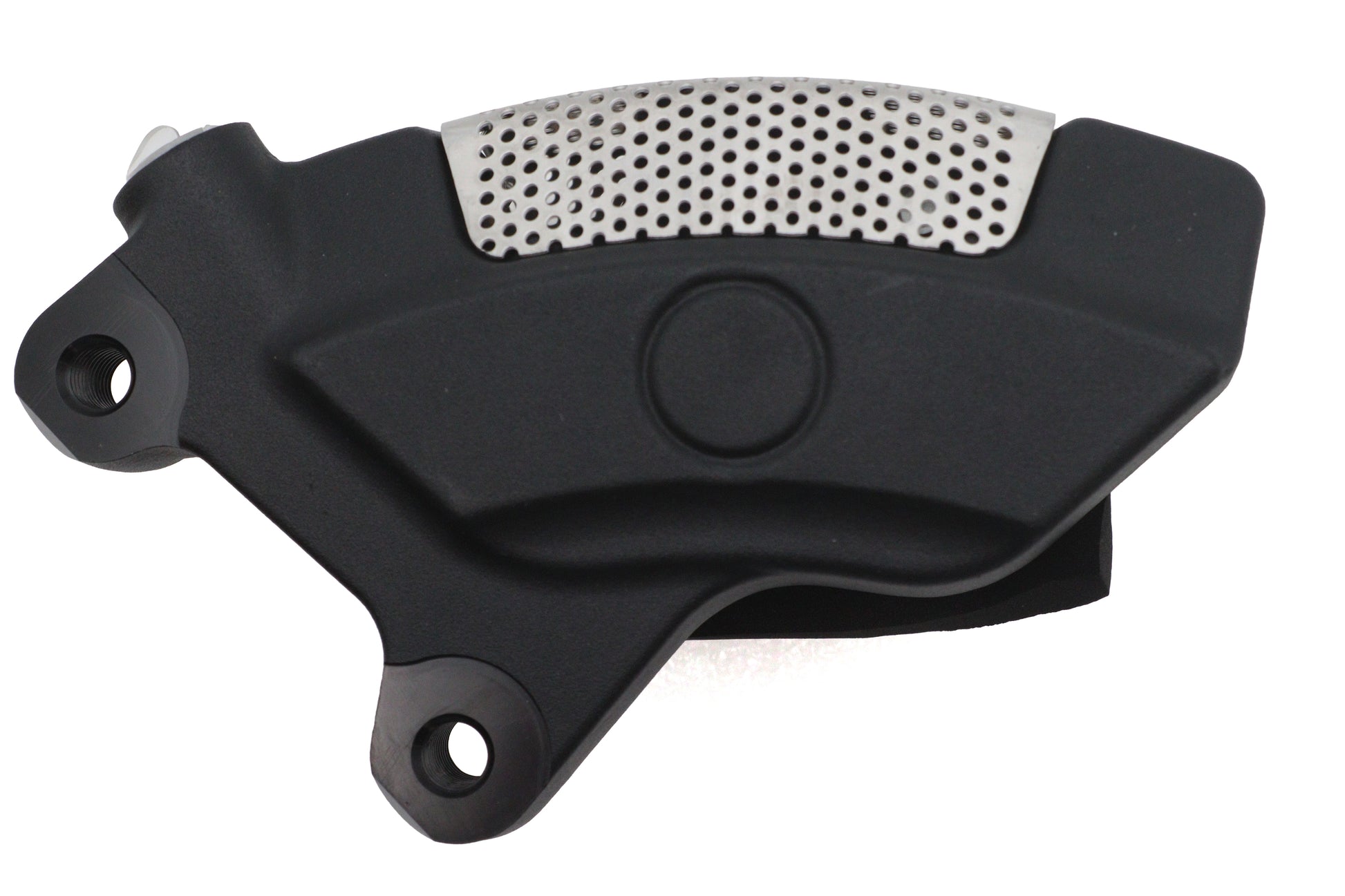 Black Front Left Side Caliper with Brake Pads