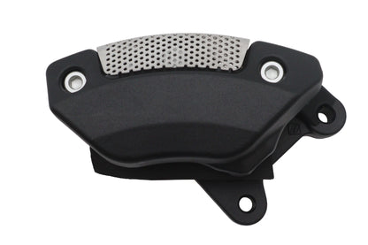 Black Front Left Side Caliper with Brake Pads