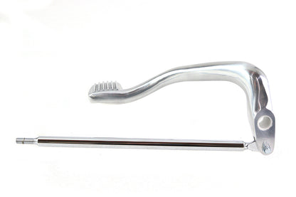 FXD Rear Brake Pedal with Rod Polished