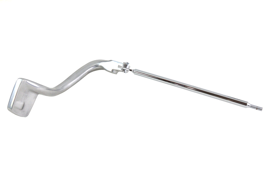 FXD Rear Brake Pedal with Rod Polished