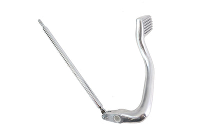 FXD Rear Brake Pedal with Rod Polished