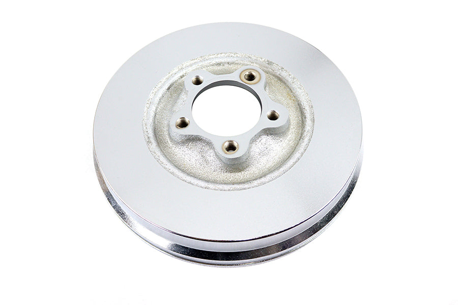 Front Brake Drum Satin Chrome