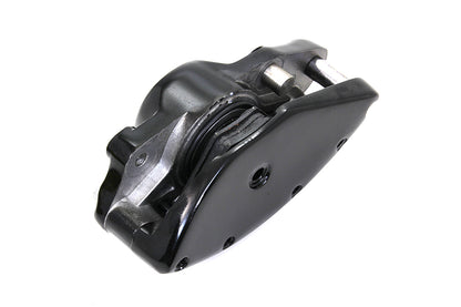 Black Rear 1 Piston Banana Caliper with Bullseye