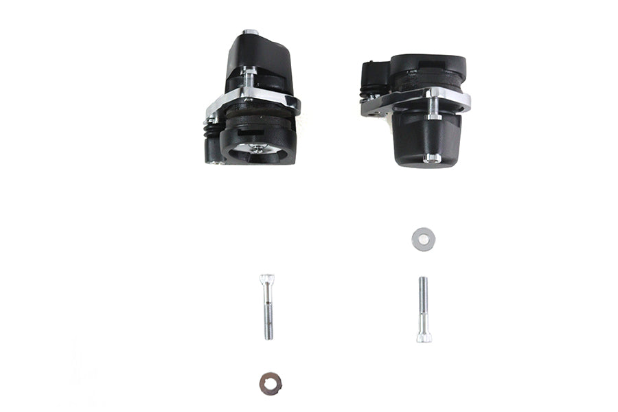 Right and Left Front Caliper Set 1 Piston