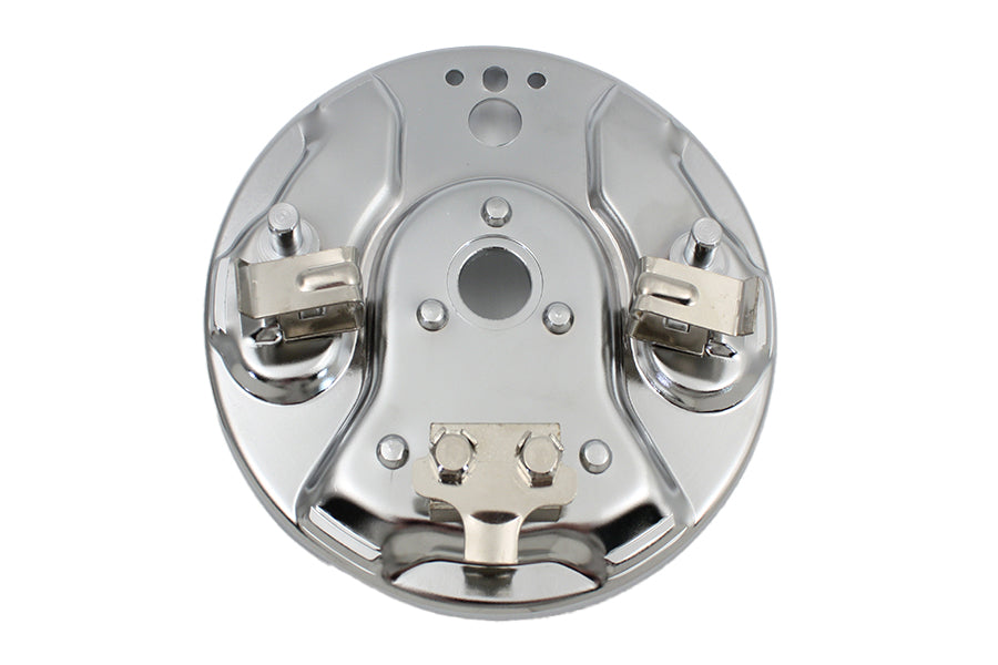 Rear Hydraulic Brake Backing Plate Chrome