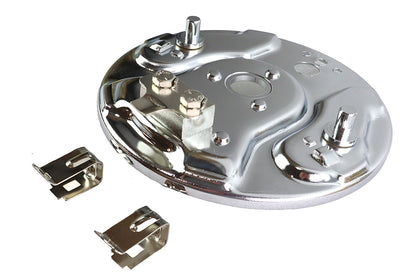Rear Hydraulic Brake Backing Plate Chrome