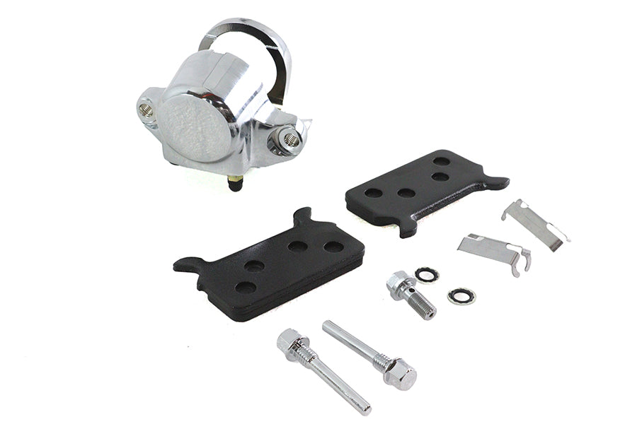 Chrome Rear 1 Piston Caliper