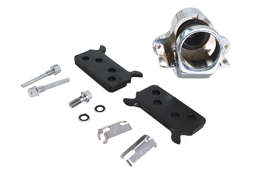 Chrome Rear 1 Piston Caliper