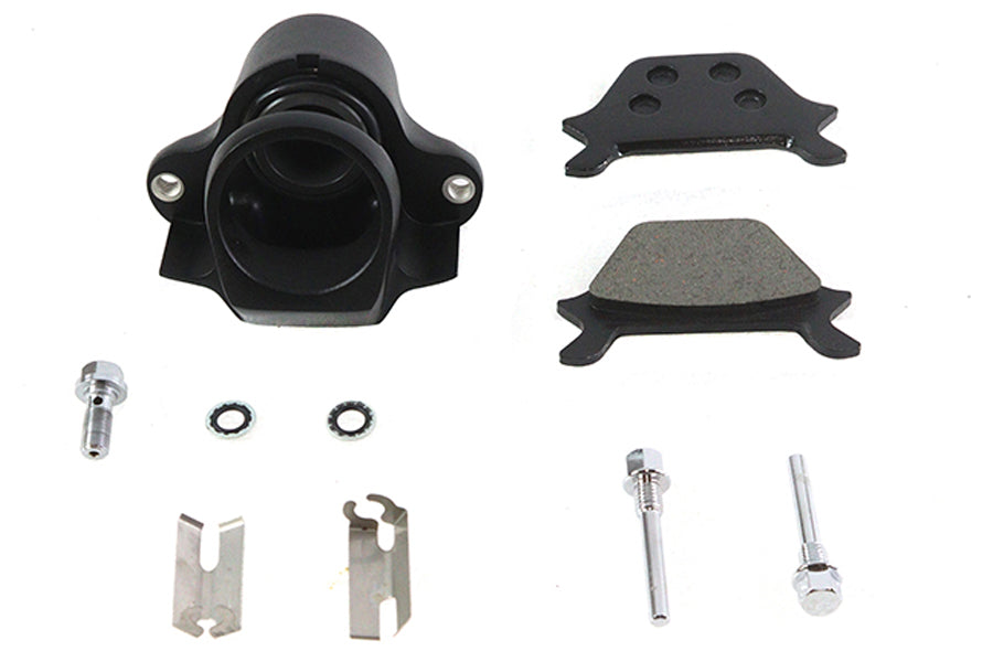 Black 1 Piston Rear Caliper
